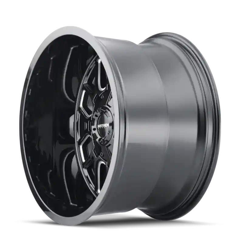Mayhem 8107 Cogent 18x9 / 6x135 BP / 0mm Offset / 106mm Hub Black w/ Milled Spokes Wheel Special Discount