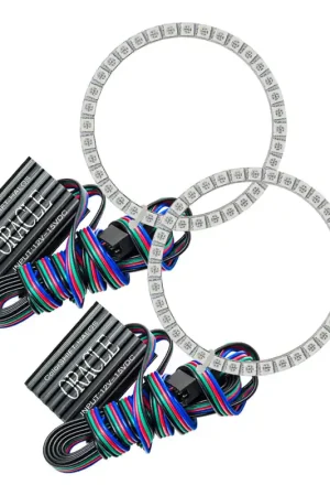 Certified Oracle Lexus IS 250 06-08 LED Fog Halo Kit - ColorSHIFT