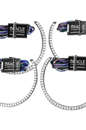Order Now Oracle Dodge Challenger 15-21 LED Waterproof Halo Kit - ColorSHIFT w/o Controller