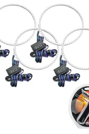 Oracle Jeep Liberty 08-13 Halo Kit - ColorSHIFT Worldwide Shipping