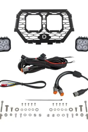Hot Deal Diode Dynamics 2014-2018 Polaris RZR XP Stage Series LED Grille Kit - Pro White Fog