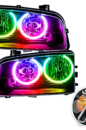 New Arrival Oracle 05-10 Dodge Charger SMD HL (Non-HID) - ColorSHIFT