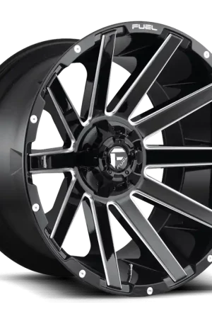 Handmade Aluminum Wheels 22X10 Contra D616 5 On 139.7/5 On 150 Matte Black Milled 110.3 Bore -18 Offset Multi Spoke Fuel Off Road Wheels