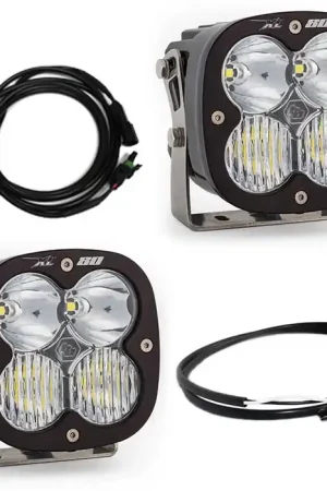 Jeep JL/JT Rubicon Steel Bumper LED Light Kit XL 80 w/Upfitter Baja Designs Clearance