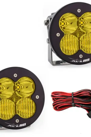 Popular Baja Designs XL R 80 Series Driving Combo Pattern Pair LED Light Pods - Amber
