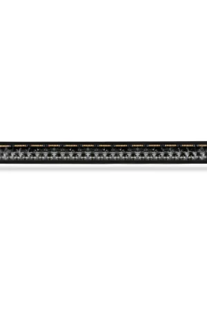 Go Rhino Xplor Blackout Combo Series Dbl Row LED Light Bar w/Amber (Side/Track Mount) 32in. - Blk Limited Offer
