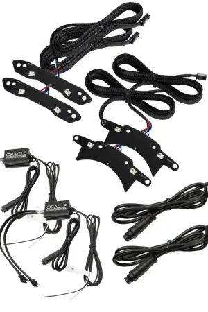 New Release Oracle 15-21 Dodge Challenger RGB+W Headlight DRL Upgrade Kit - ColorSHIFT+W