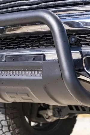 Dodge 09-18 RAM 1500 Bull Bar w/LED Light Bar Black Rough Country Same Day Shipping