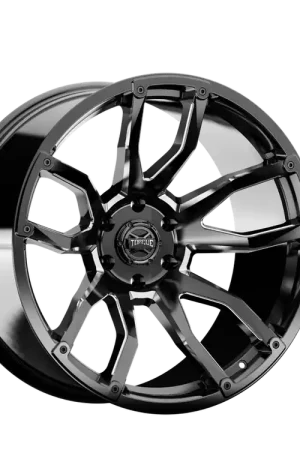 Torque Impact | Gloss Black w/Milled Accents | 20x9 | 6x135 | -12mm Mega Sale