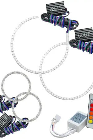 Oracle Mini Cooper 05-08 Halo Kit - ColorSHIFT w/ Simple Controller Wholesale