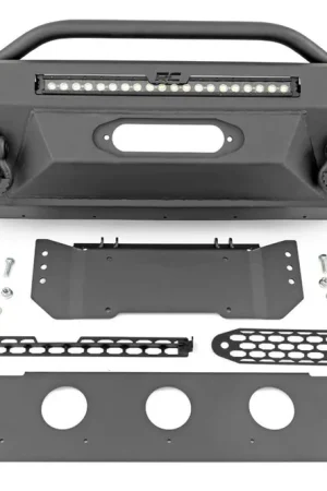 Front Bumper Hybrid with 20 Inch LED DRL Light Bar 14-Up Toyota 4Runner 2WD/4WD Rough Country Time-Limited
