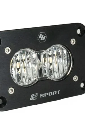 Fast Shipping LED Work Light Clear Lens Wide Cornering Pattern Flush Mount Each S2 Sport Baja Designs