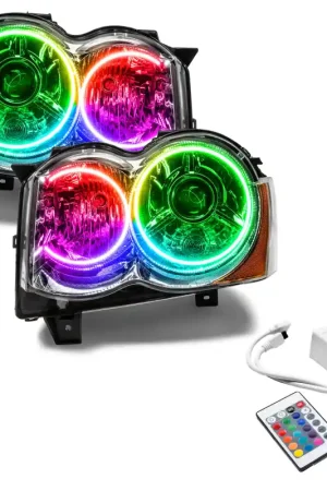 Oracle 08-10 Jeep Grand Cherokee SMD HL - HID - ColorSHIFT w/ Simple Controller Bulk Order