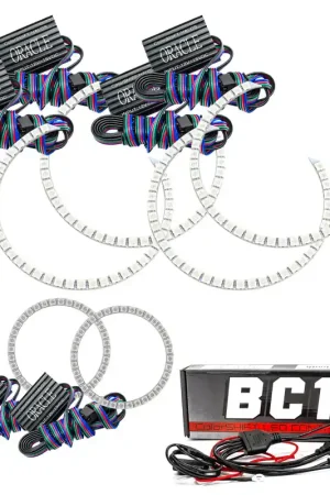Special Offer Oracle Jeep Grand Cherokee 11-13 Triple Halo Kit - ColorSHIFT w/ BC1 Controller