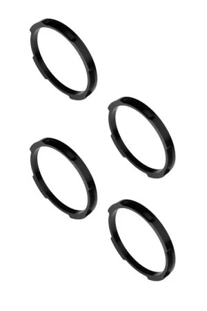 Luxury KC HiLiTES FLEX ERA LED Light Bar Bezel Kit for 10in. Segments - Gloss Black