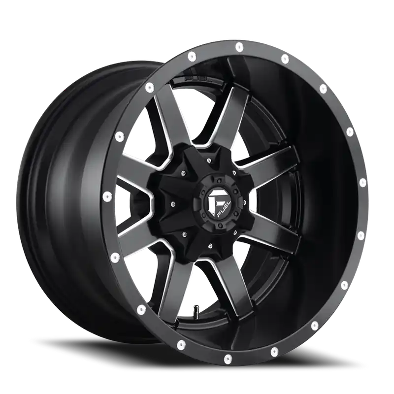 Latest Aluminum Wheels 18X9 Maverick D538 6 On 135/6 On 139.7 Black Milled 106.1 Bore -13 Offset Fuel Off Road Wheels