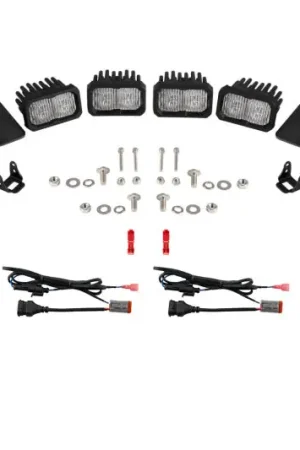 Instant Buy Diode Dynamics SSC2 LED Fog Pocket Kit for 2019-Present Ram - White Sport