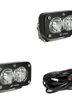 Brand New LED Light Pods Driving Combo Pattern Pair S2 Pro Series Baja Designs
