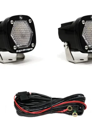 Baja Designs S1 Work/Scene LED Light w/ Mounting Bracket Pair Factory Price