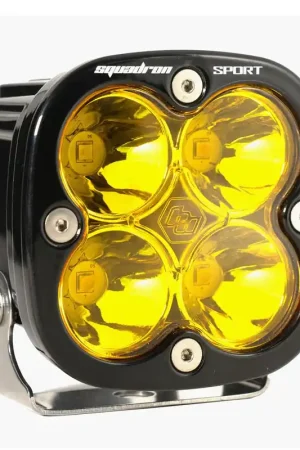 LED Light Pod Spot Pattern Clear Baja Amber Black Squadron Sport Baja Designs Super Sale