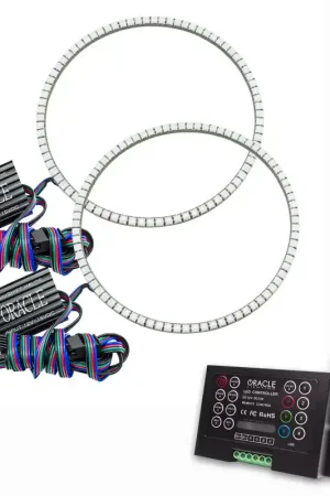 Oracle 7in Round Exterior Waterproof LED Halo Kit - ColorSHIFT w/ 2.0 Controller Instant Buy