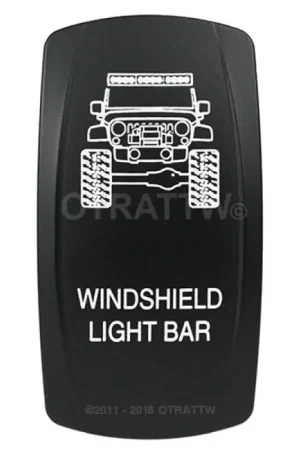 Spod JK Windshield Light Bar Rocker Switch Markdown