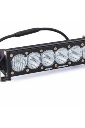 Crafted 10 Inch LED Light Bar Driving Combo OnX6 Baja Designs