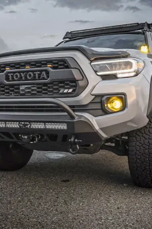 Trusted Brand Cali Raised 16-23 Toyota Tacoma Stealth Bumper - Bull Bar / 32In Led Bar Combo