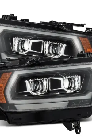 Affordable AlphaRex 19-22 Dodge Ram 1500 PRO-Series Projector Headlights Black w/Seq Signal/DRL