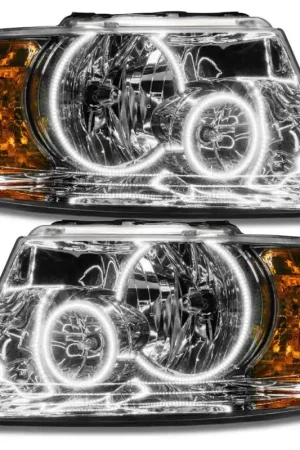 Oracle 03-06 Ford Expedition SMD HL - Chrome - ColorSHIFT w/ BC1 Controller Premium