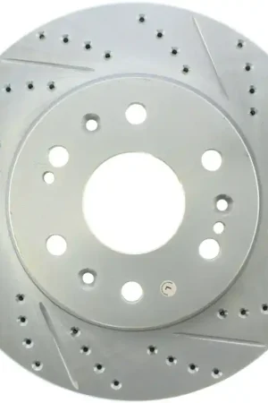 Fresh Stock StopTech Select Sport 07-11 GM Silverado 1500 Slotted and Drilled Left Front Rotor