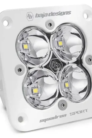 Baja Designs Squadron Spot Pattern White Sport Flush Mount LED Light Pod - Clear Place Order