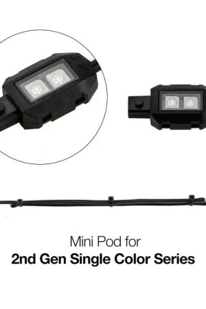 Limited Time XK Glow Single Color Ultra Bright Compact Pod LIGHT BLUE - 2nd Gen