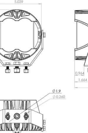 Baja Designs LP4 Pro, LED, Driving/Combo - Single Exclusive Offer