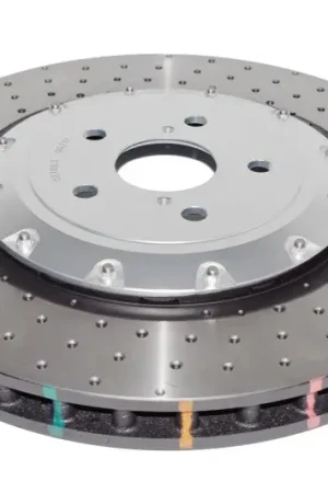 Special Offer DBA 16-20 Lexus GS F Front 5000 Series Cross Drilled Rotor w/Silver Hat