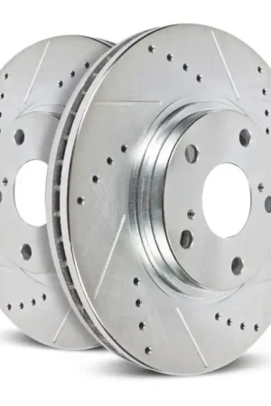 Power Stop 17-20 Ford F-550 Super Duty Front Right Evolution Drilled & Slotted Rotor Limited Time