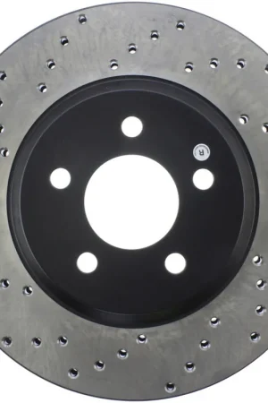 StopTech Power Slot 05-10 Mustang GT V8-4.6L Front Right Drilled Rotor Money Back Guarantee