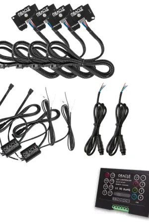 Oracle Jeep Wrangler JL/Gladiator JT RGB+W Headlight DRL Upgrade Kit - ColorSHIFT 2 Today Only