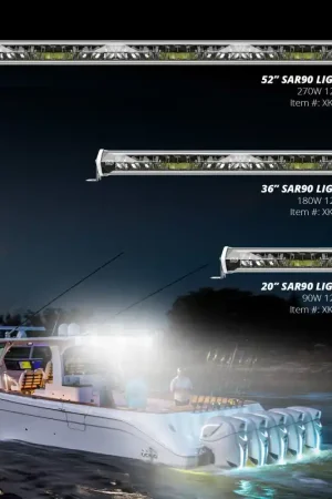 XK Glow White Housing SAR Light Bar - Emergency Search and Rescue Light 20In Affordable