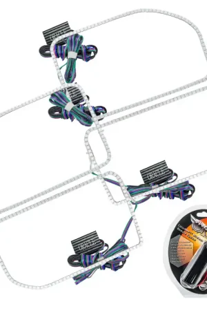 Warranty Included Oracle Ford F250/350 11-16 Halo Kit (Square Ring Design) - ColorSHIFT