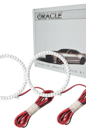 Limited Offer Oracle Ford Mustang 10-12 LED Fog Halo Kit - V6 Bumper Fogs - White