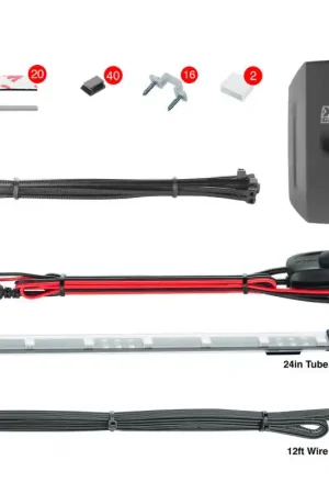 Factory Price XK Glow New Style 8x24In Tubes XKchrome Car Standard Kit w/ Dual-Mode Dash Mount Controller