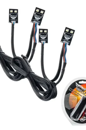 Modern Oracle 2021 Ford Bronco Sport RGB+W Headlight DRL + Halo - ColorSHIFT w/ RF Controller