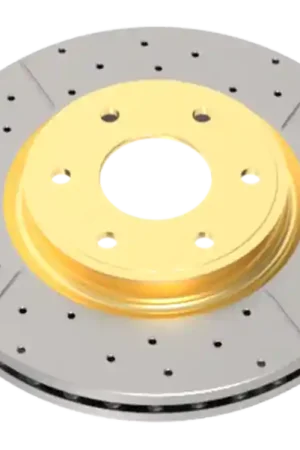 DBA 07-17 Lexus LS460 AWD/RWD Rear Drilled & Slotted Street Series Rotor Save Now