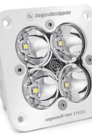 Baja Designs Squadron Pro Spot Pattern White Flush Mount LED Light Pod - Clear Place Order