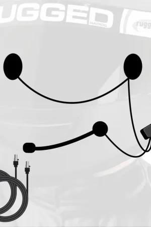 SUPER SPORT Wired Helmet and Cable Kit with Alpha Audio Speakers and Mic Free Returns