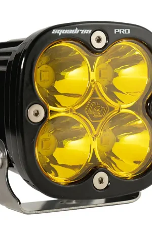 LED Light Pod Black Baja Amber Lens Spot Pattern Squadron Pro Baja Designs Exclusive Offer