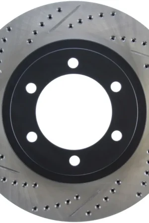 StopTech Slotted & Drilled Sport Brake Rotor Editor’s Pick