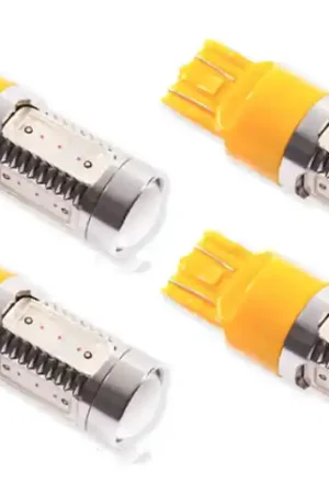 Diode Dynamics 7443 LED Bulb HP11 LED - Amber Set of 4 Fast Shipping