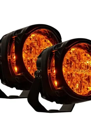 Nacho Lighting Quatro Chase - Amber (Pair) Budget